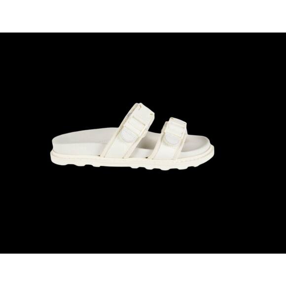 $720 NIB Men\'s Bottega Veneta Dual Strap Sandals White Size 43(10) main image 5